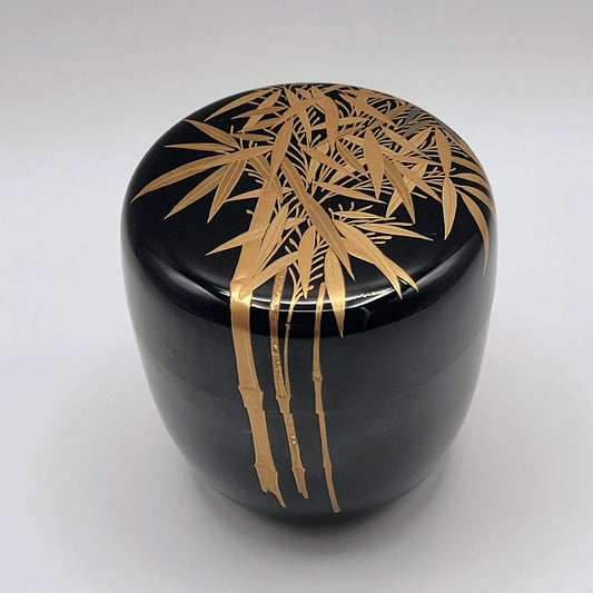 Japanse natsume Chiku maki-e 竹蒔絵 Kōgetsu