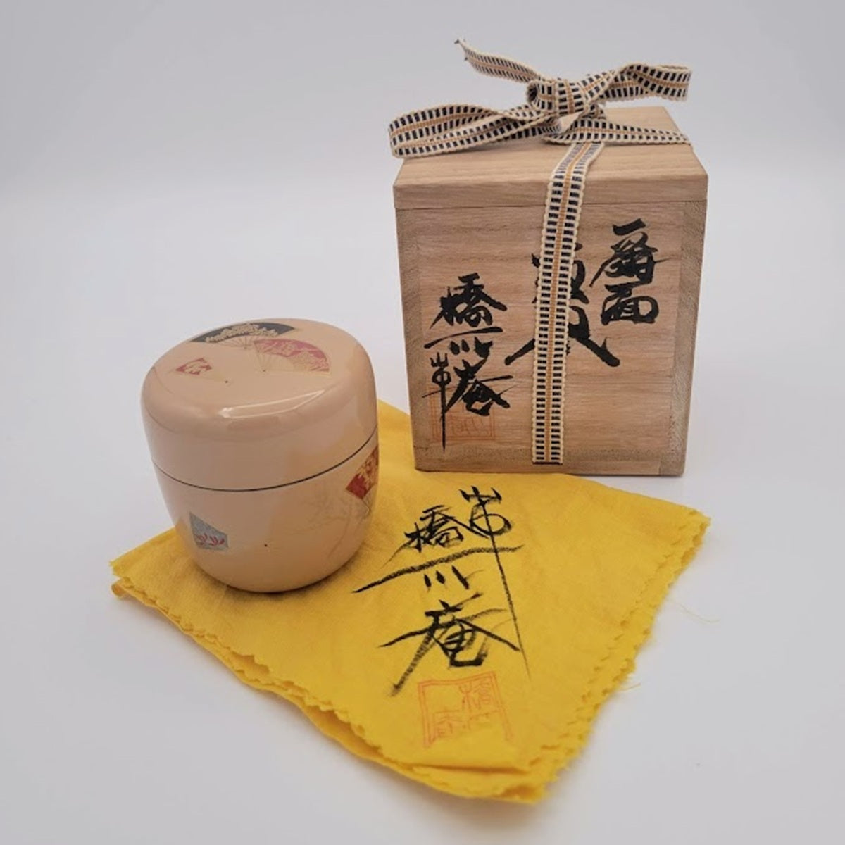 Matcha shiro-urushi natsume  橋爪庵 Hashizume-an